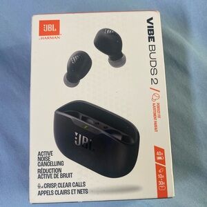 JBL Vibe Buds 2 True Wireless Earbuds - Black